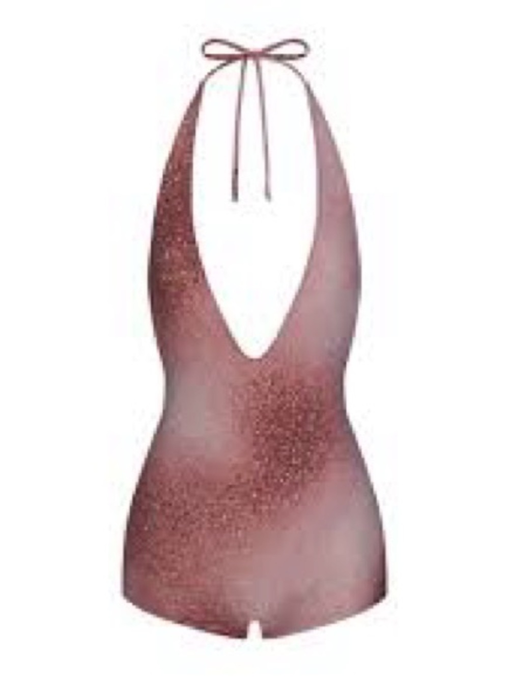 SKIMS SIGNATURE SWIM PLUNGE SHORTIE ONE PIECE SWIMSUIT HENNA FK OMBRE PRINT M